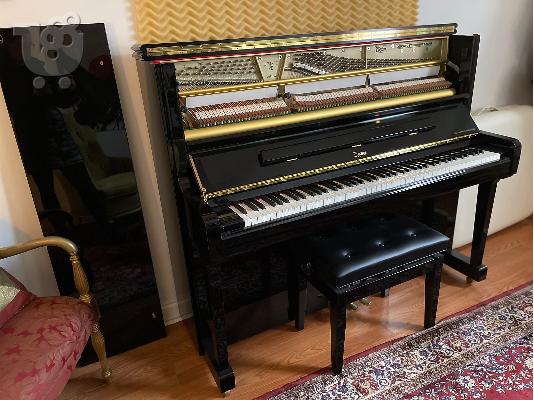 PoulaTo: Boston Upright Acoustic Piano UP 126E Performance Edition 2019 Present Polished Ebony